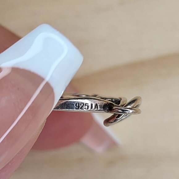 Vintage Sterling Silver Tree Of Life Pendant/Charm 0.75" Inspirational saying - Picture 3 of 10